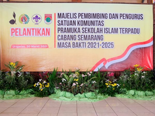 Pelantikan Sako Pramuka SIT Cabang Semarang