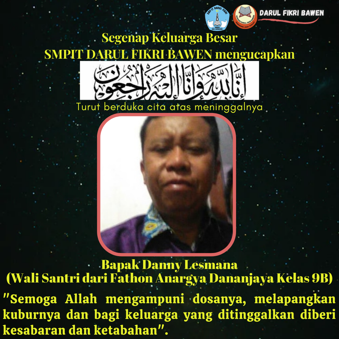 KABAR DUKA: TELAH WAFAT WALI SANTRI KELAS 9B