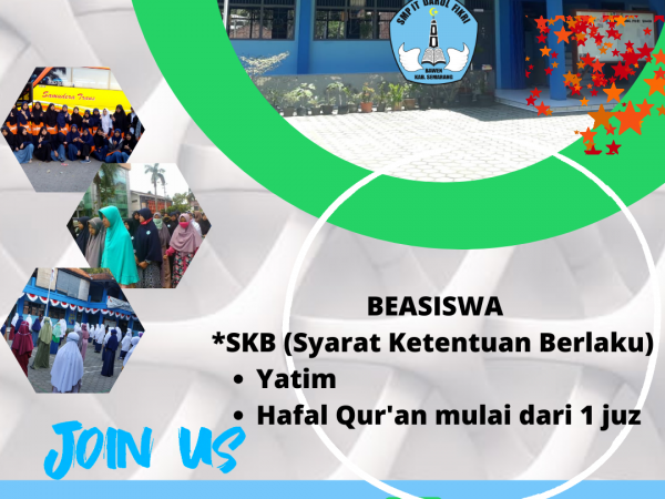 PPDB SMPIT DARUL FIKRI BAWEN TA 2021/2022: ADA BEASISWA YATIM & YANG HAFAL QUR'AN PPDB SMPIT DARUL FIKRI BAWEN TA 2021/2022: ADA BEASISWA YATIM & YANG HAFAL QUR'AN
