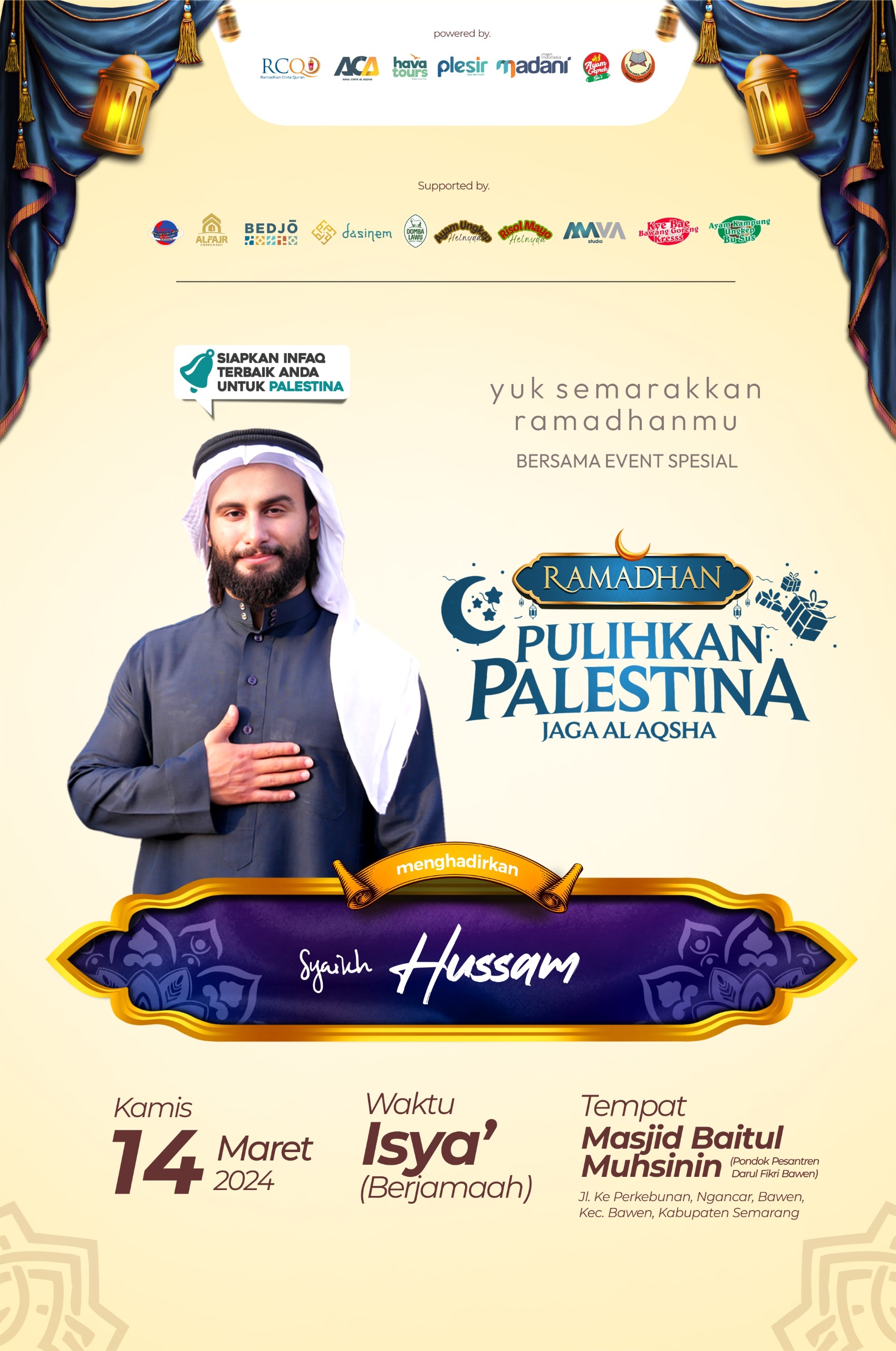 Shalat Tarawih Bersama Untuk Pulihkan Palestina Jaga Al Aqsha