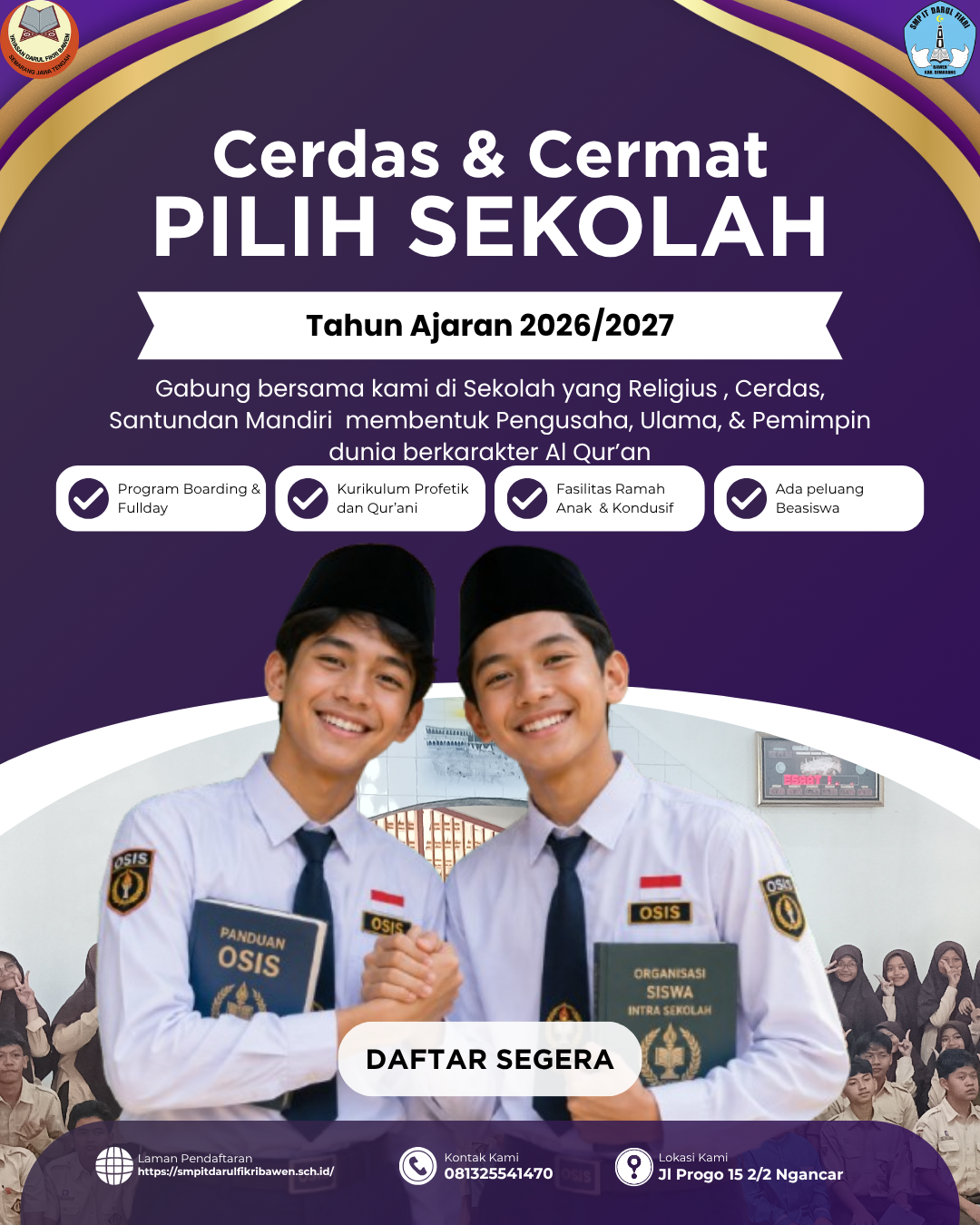 CERDAS & CERMAT PILIH SEKOLAH